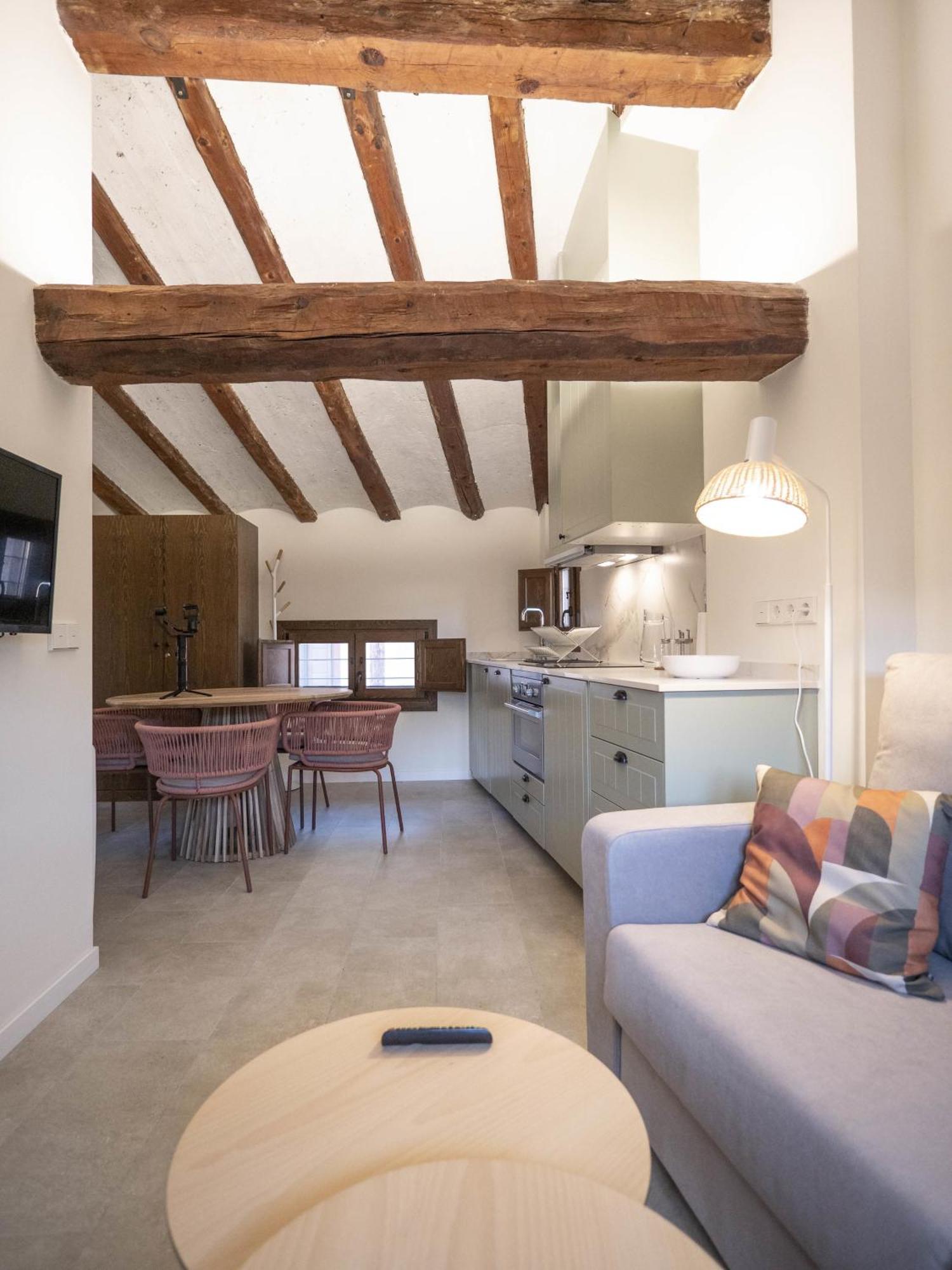 La Casa Amarilla Apartamento Enebro Albarracin Bagian luar foto