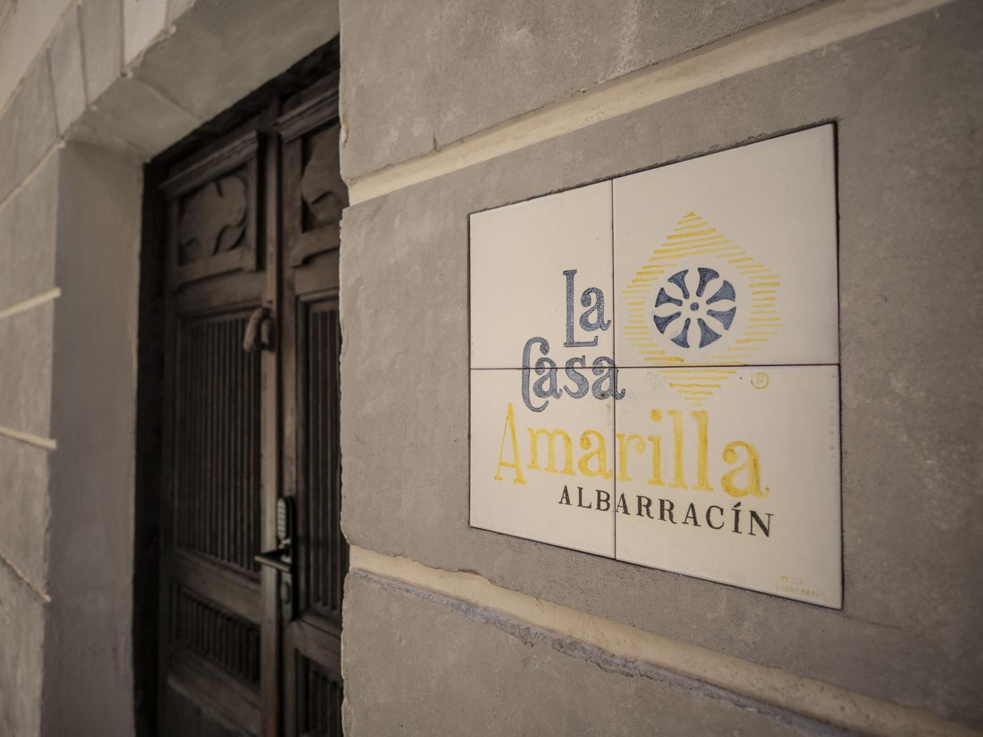 La Casa Amarilla Apartamento Enebro Albarracin Bagian luar foto